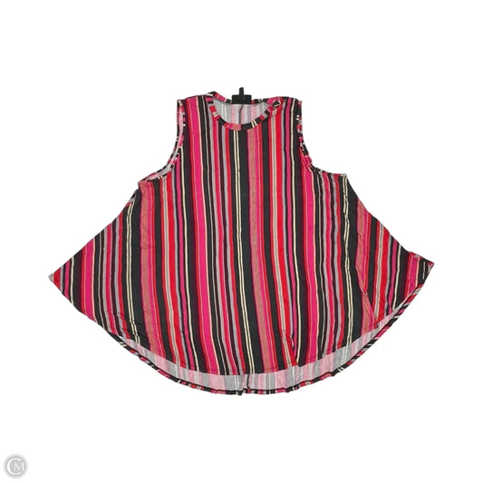 Top Sleeveless By Lane Bryant In Multi-colored, Size: 3x