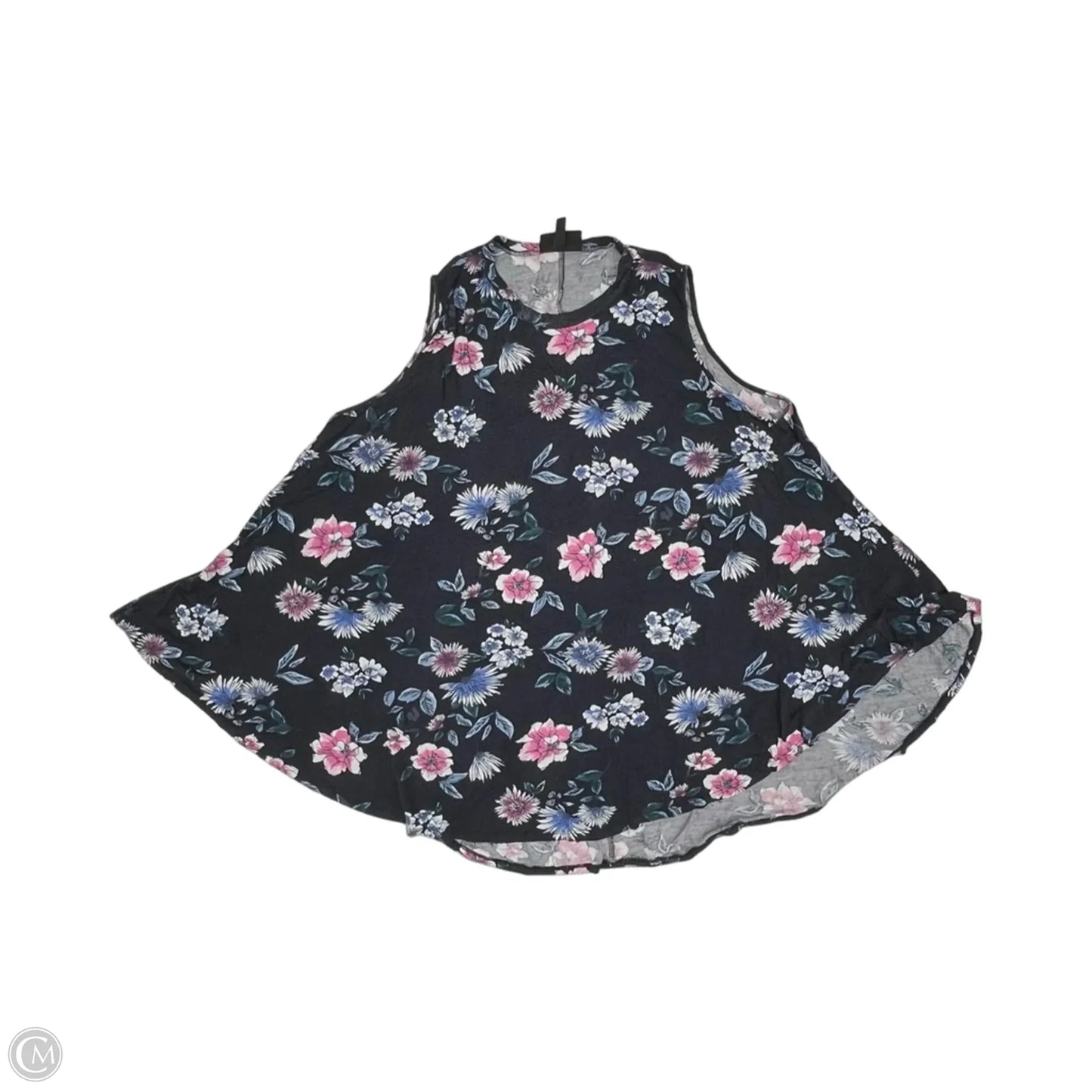 Top Sleeveless By Lane Bryant In Blue, Size: 3x
