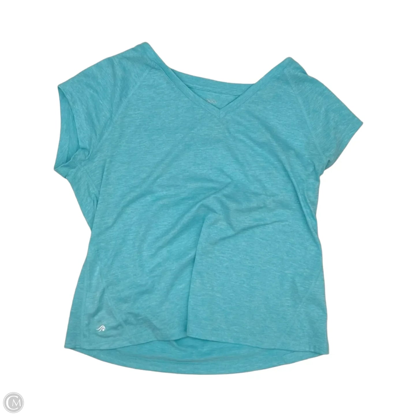 Athletic Top Short Sleeve By Ideology In Blue, Size: Xl