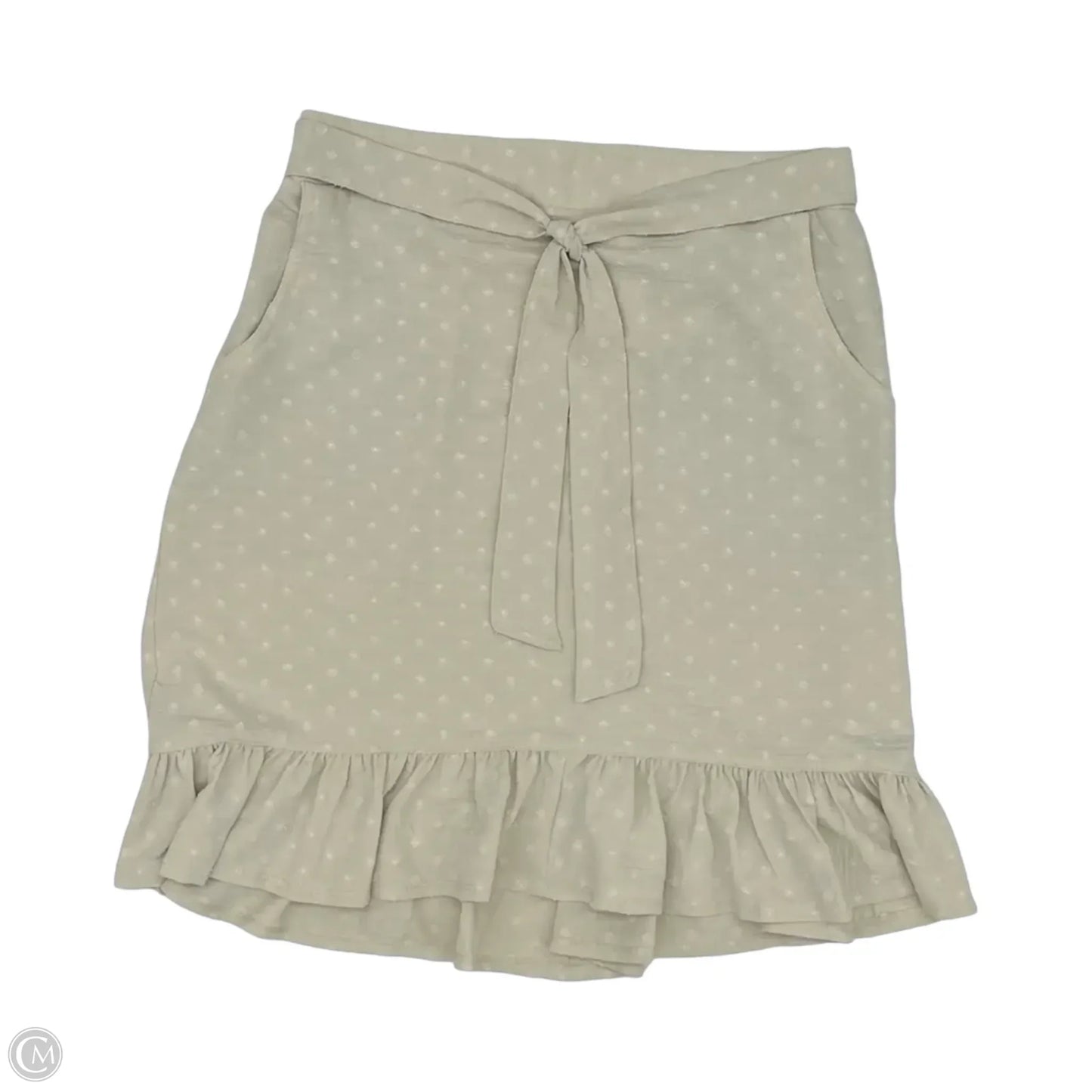 Skirt Mini & Short By Soho Apparel In Tan, Size: Xl