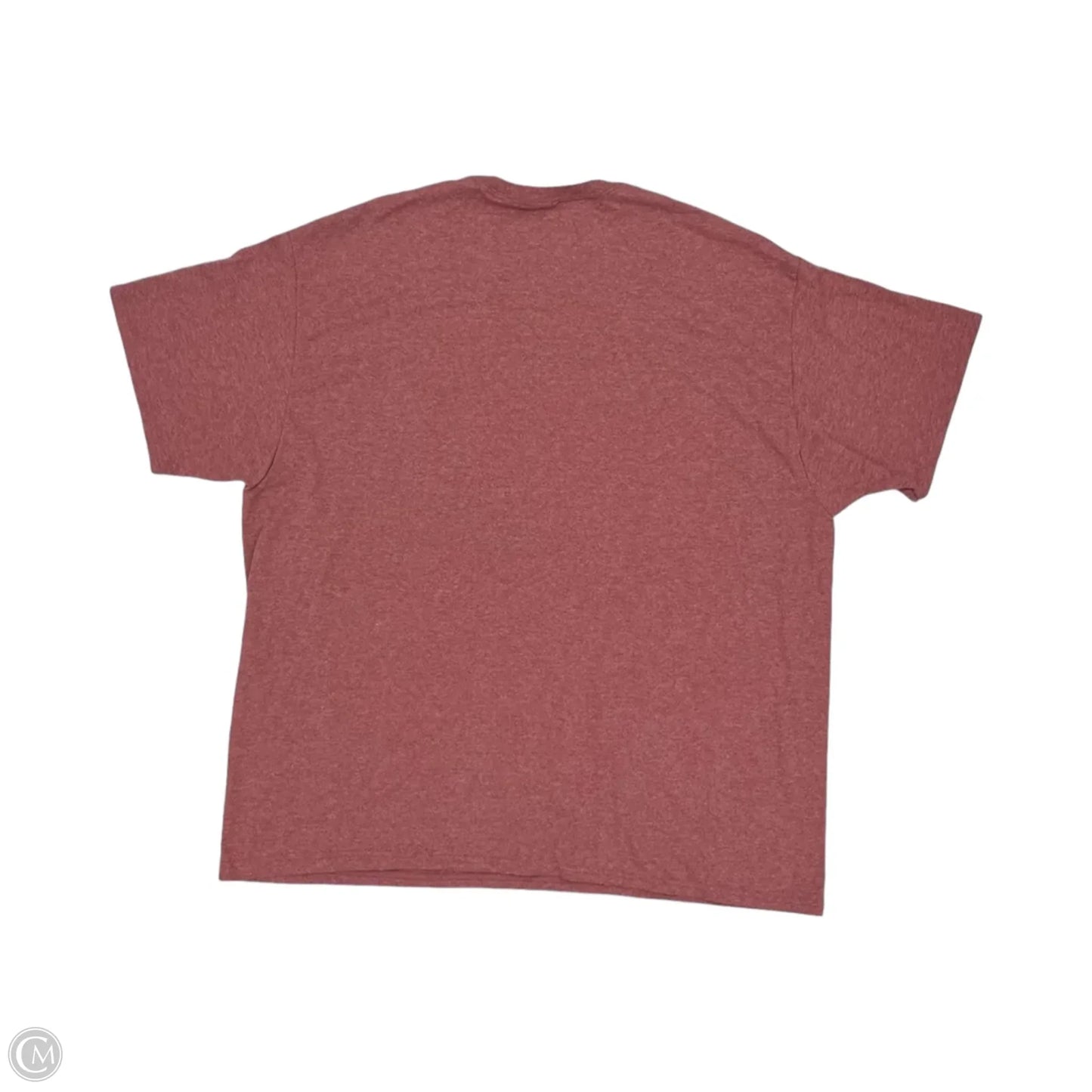 Athletic Top Short Sleeve By Hanes In Red, Size: 3x