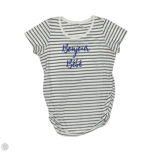 Mat Top Short Sleeve By Motherhood, Size: Xl