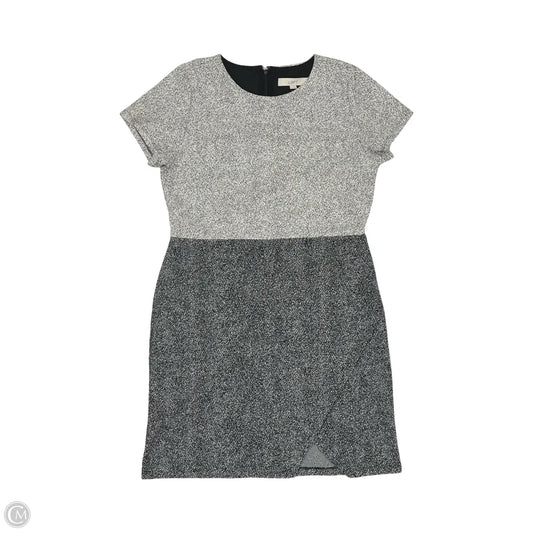 Dress Work By Loft In Grey, Size: 12