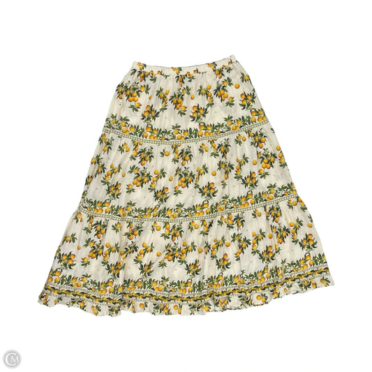 Skirt Maxi By Max Studio In Cream, Size: L