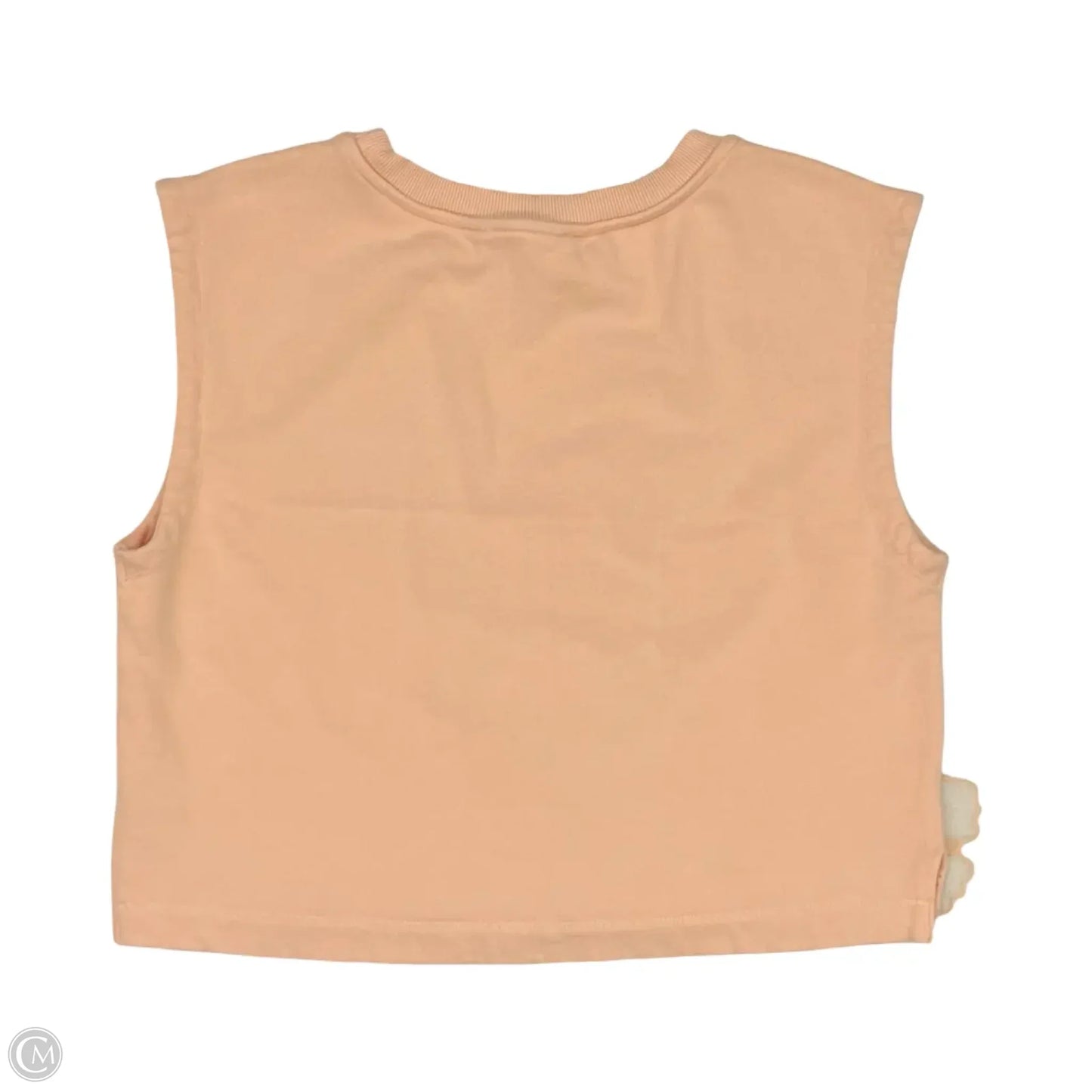 Top Short Sleeve By Anthropologie In Pink, Size: M