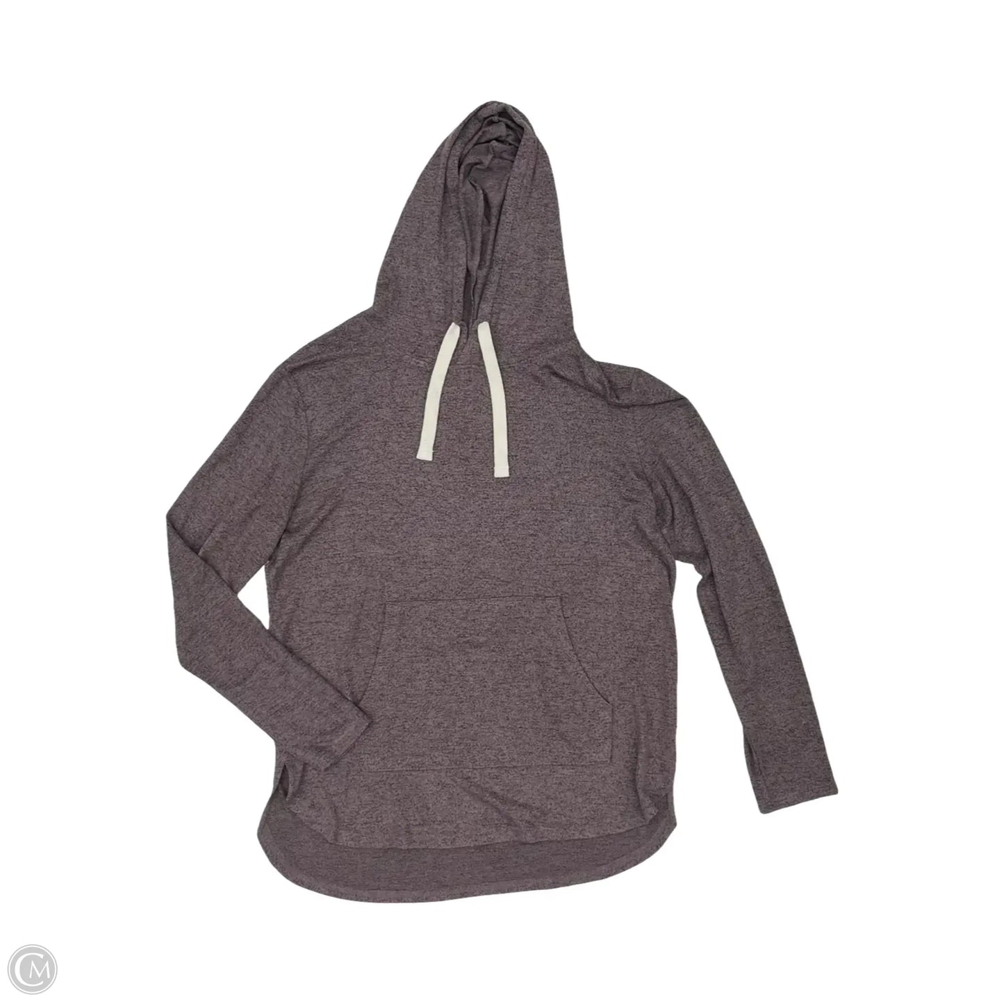 Athletic Top Long Sleeve Hoodie By Zyia In Purple, Size: M