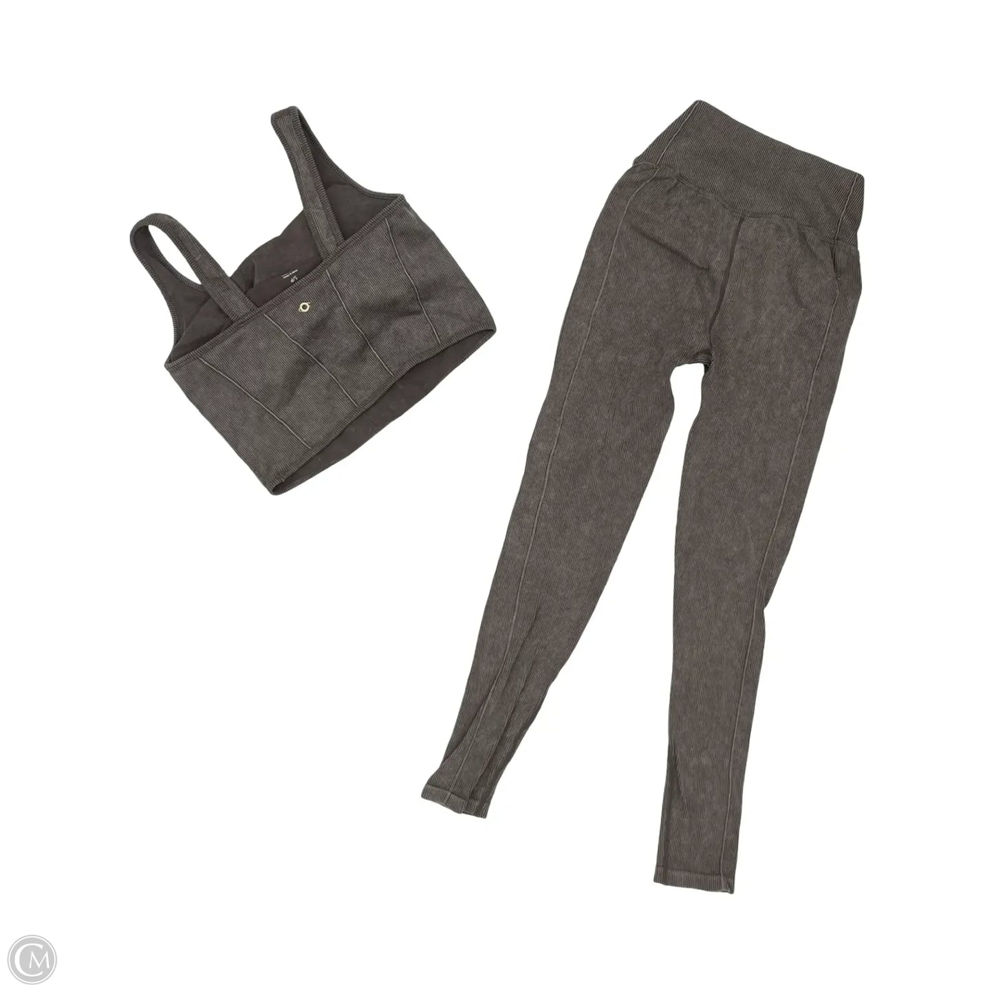 Athletic Pants 2pc By Clothes Mentor In Brown, Size: S