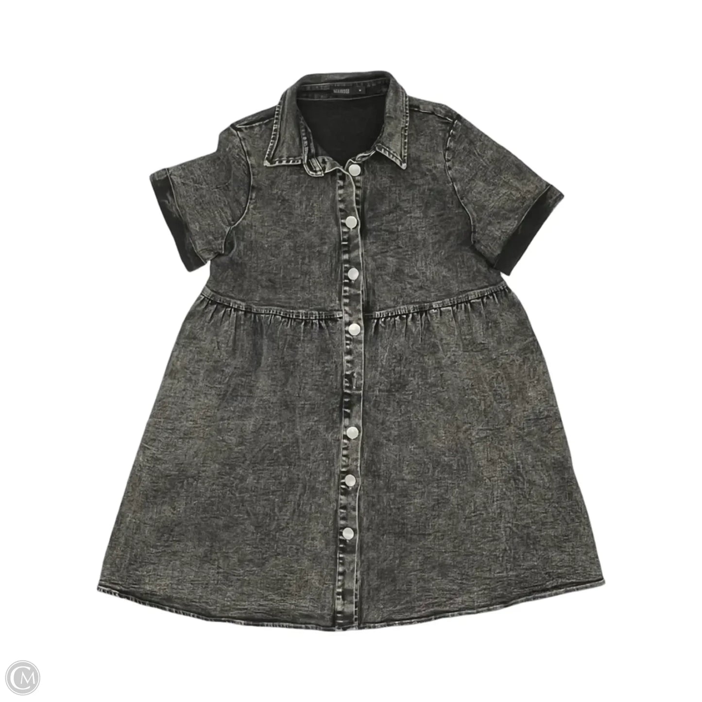 Dress Casual Short By Clothes Mentor In Black Denim, Size: M