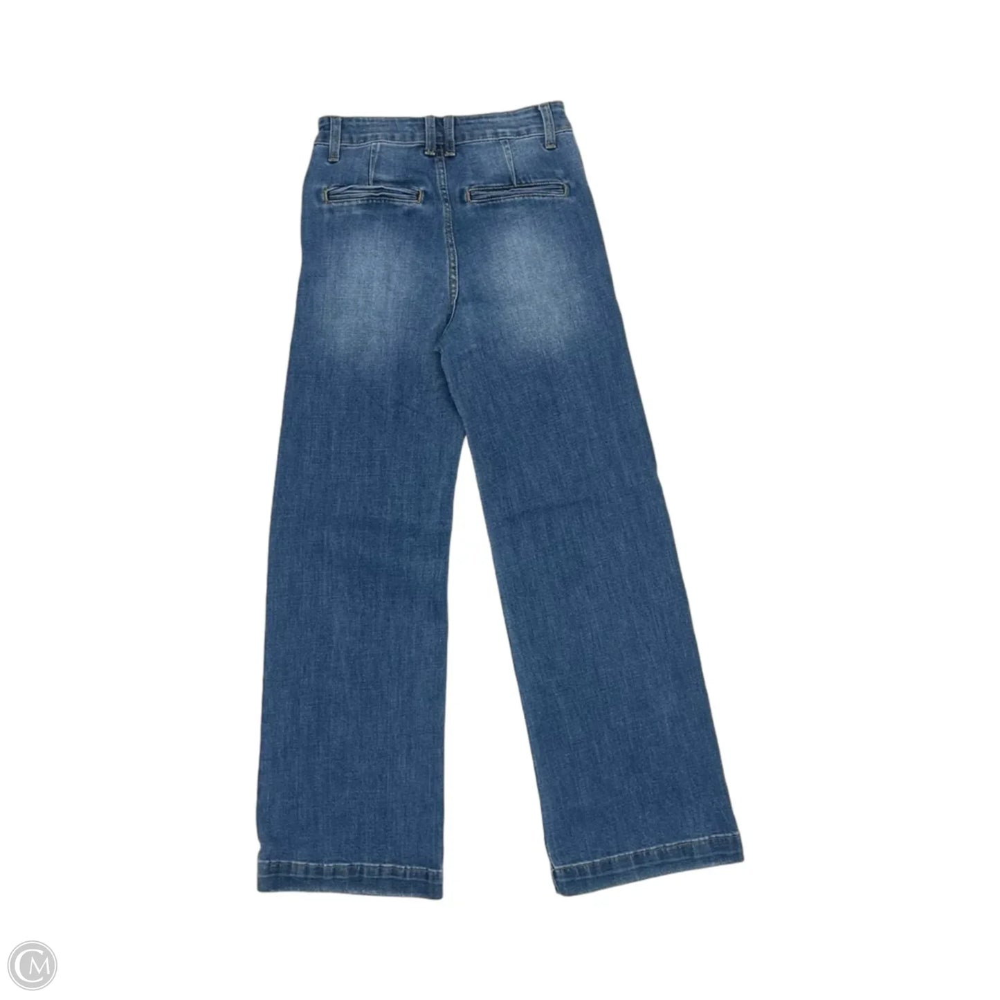 Jeans Straight By Kancan In Blue Denim, Size: 0