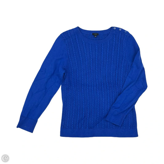 Sweater By Talbots In Blue, Size: Xl