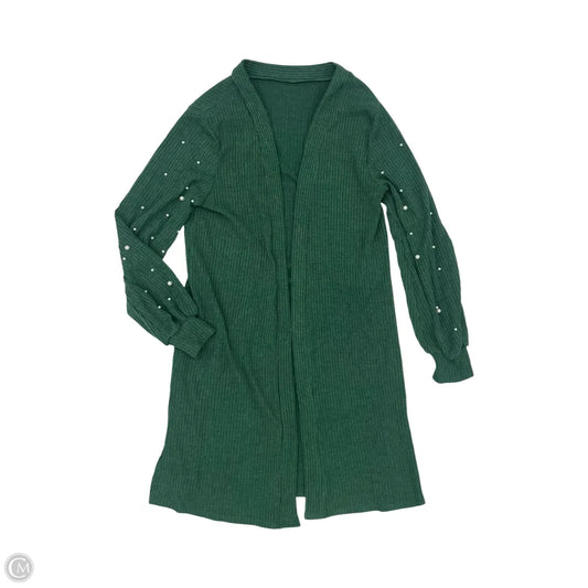 Sweater Cardigan By Cme In Green, Size: Xl