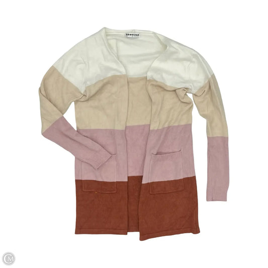 Sweater Cardigan By Ecowish In White, Size: Xl