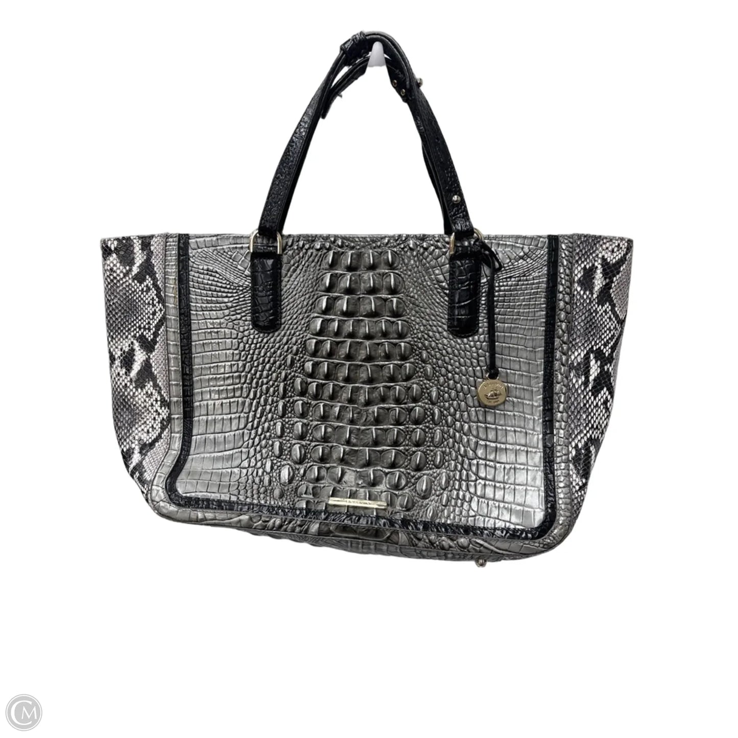 Handbag Designer By Brahmin, Size: Large