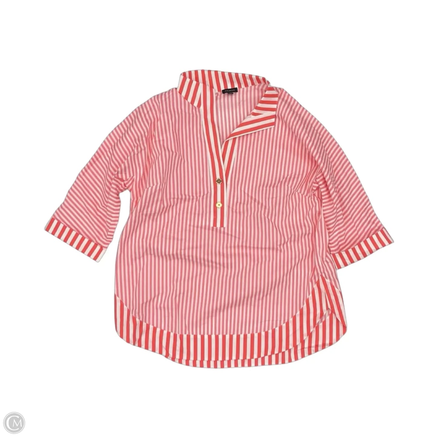 Top 3/4 Sleeve By Talbots In Pimk, Size: M