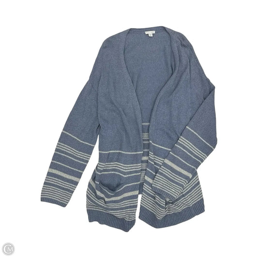 Sweater Cardigan By J. Jill In Blue, Size: Xl