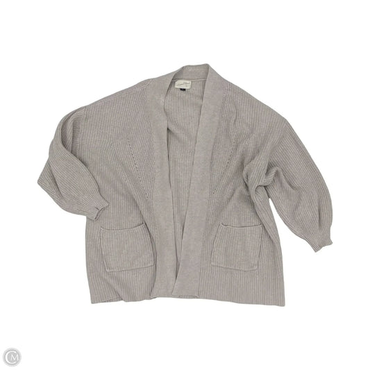 Sweater Cardigan By Universal Thread In Tan, Size: Xl