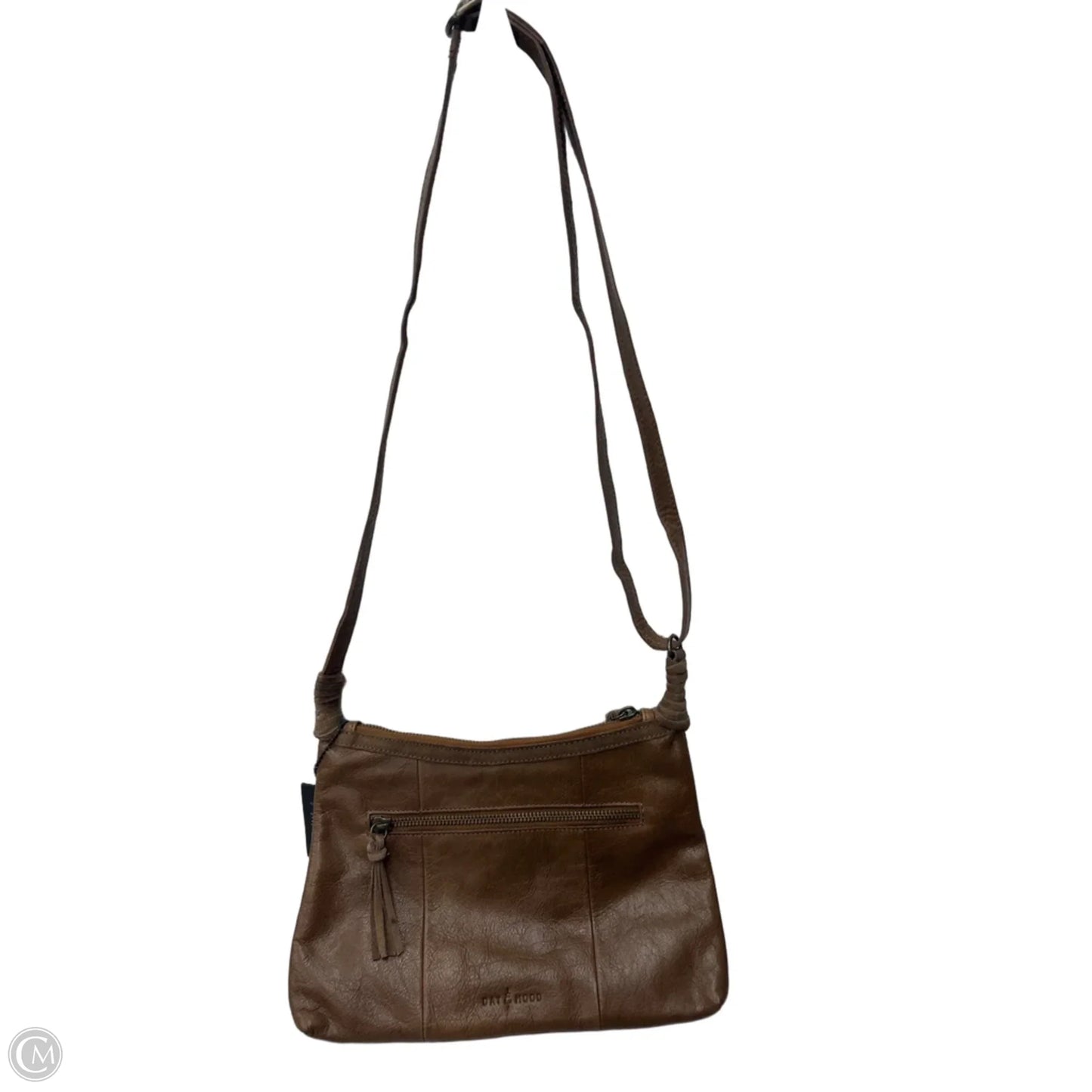 Crossbody Leather By Clothes Mentor, Size: Small