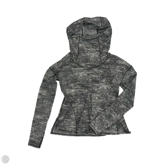 Athletic Sweatshirt Collar By Lululemon In Grey, Size: S