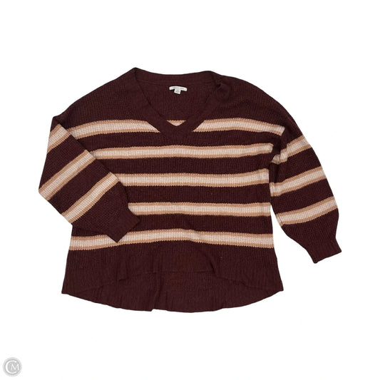Sweater By American Eagle In Red, Size: L