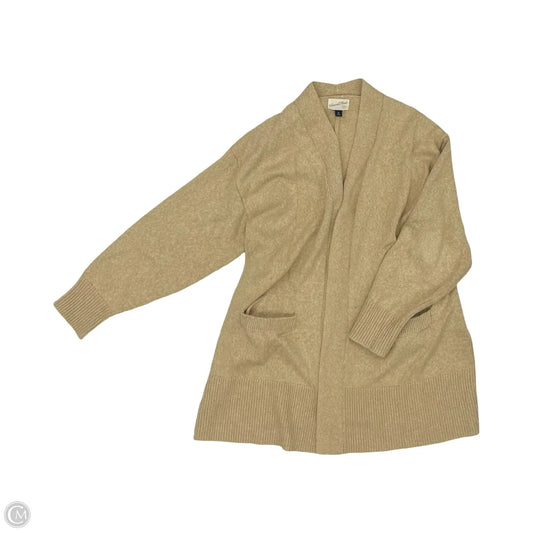 Sweater Cardigan By Universal Thread In Tan, Size: Xl