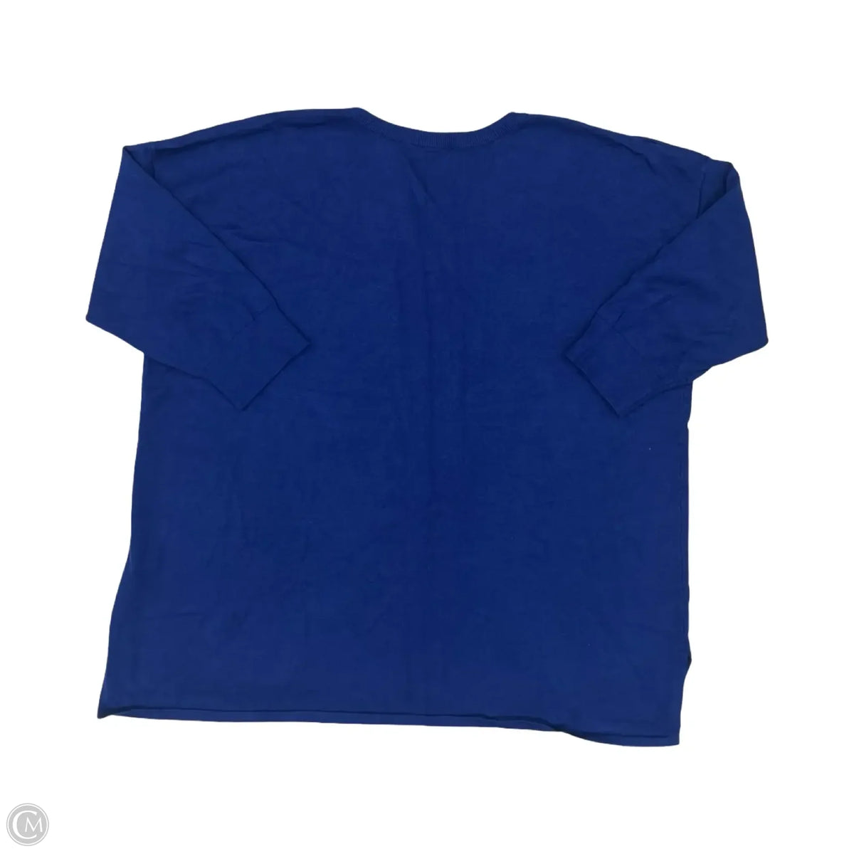 Sweater By Cmc In Blue, Size: 2x