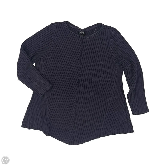 Sweater By Style And Company In Purple, Size: 3x