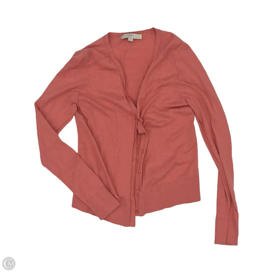 Cardigan By Loft In Pink, Size: S