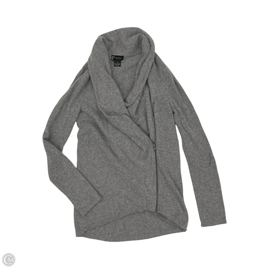 Sweater Cardigan Cashmere By Bloomingdales In Grey, Size: S