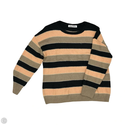 Sweater By Clothes Mentor In Black & Tan, Size: Xl