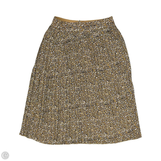 Skirt Midi By J. Crew In Animal Print, Size: 4