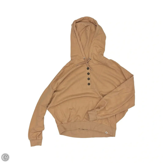 Sweatshirt Hoodie By Clothes Mentor In Orange, Size: Xl