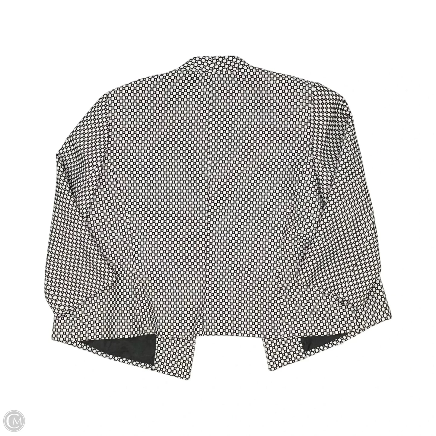 Blazer By Jones Studio In Black & White, Size: 3x