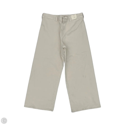 Jeans Wide Leg By Universal Thread In Tan Denim, Size: 14