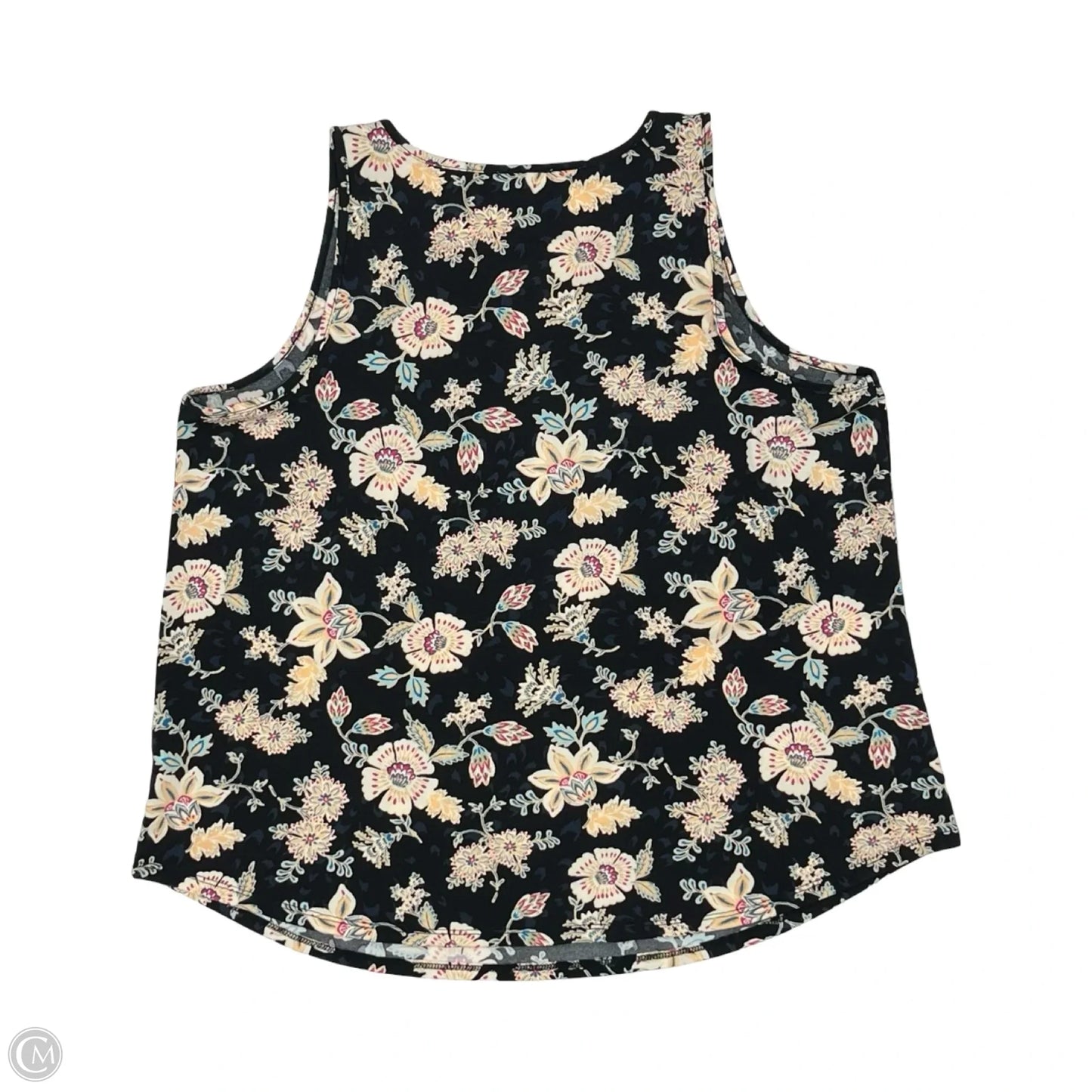 Blouse Sleeveless By Maurices In Floral Print, Size: 1x