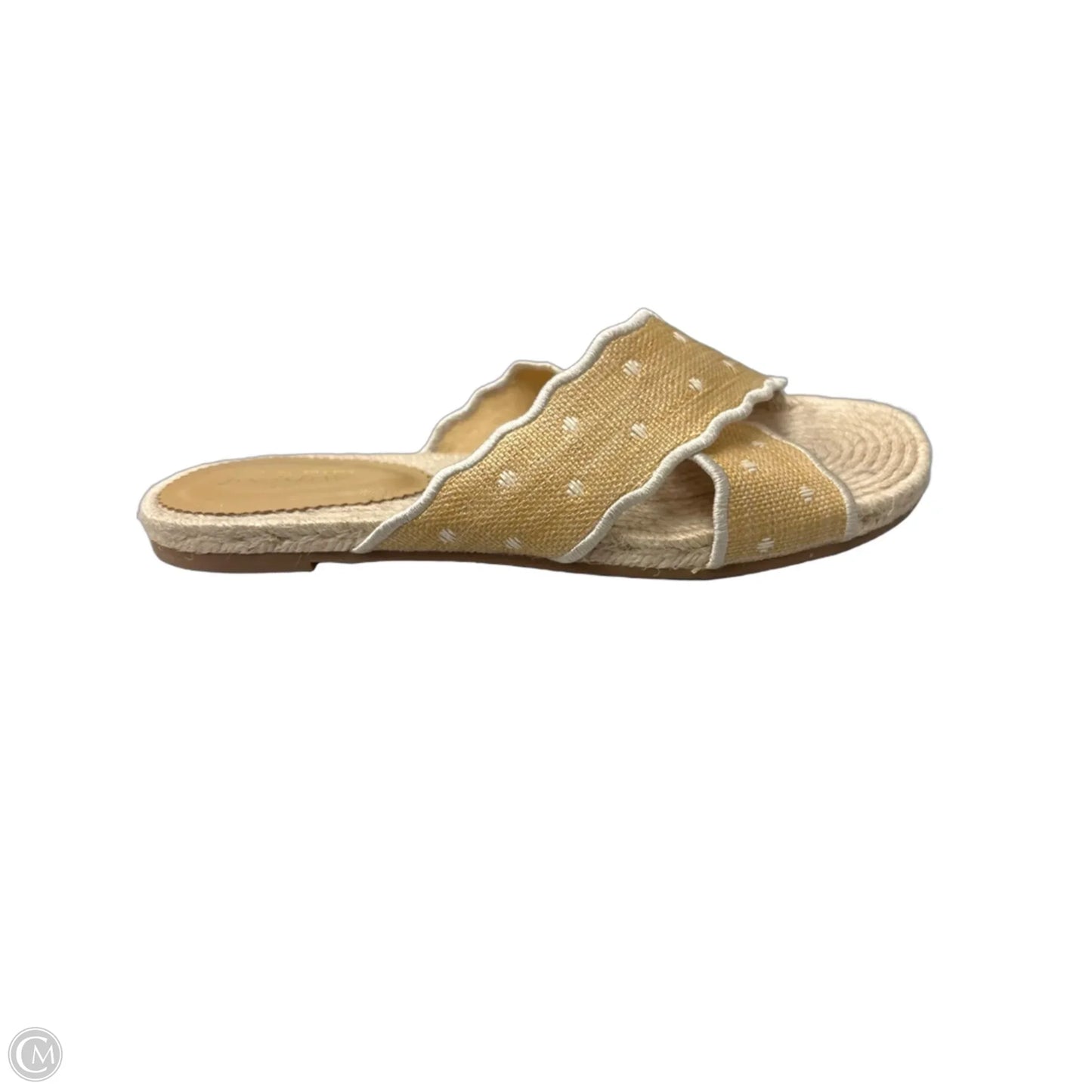 Sandals Flats By J. Crew In Cream, Size: 8