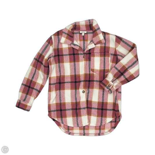 Jacket Other By Como Blu In Plaid Pattern, Size: M