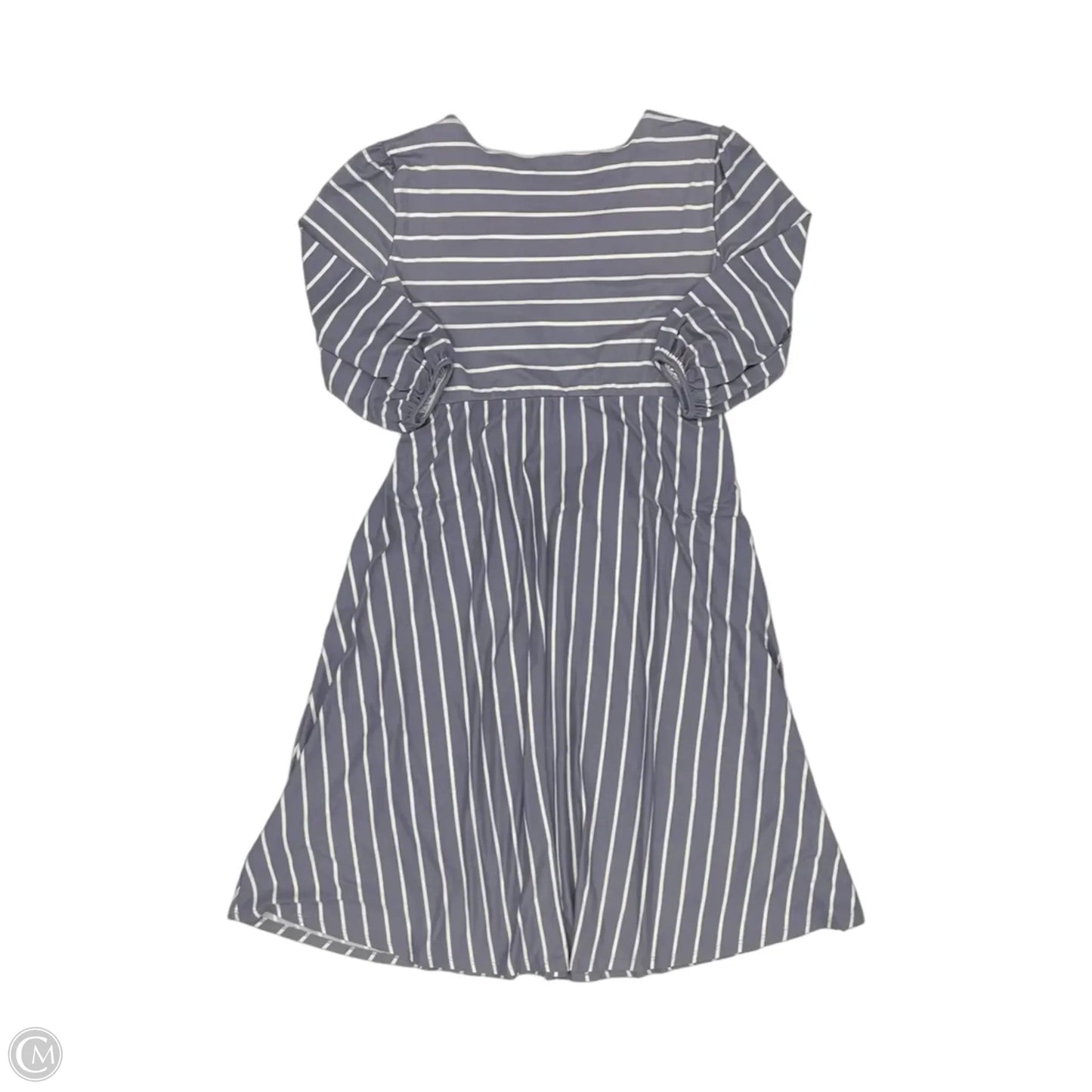 Dress Casual Midi By Chicsoul In Purple, Size: 3x