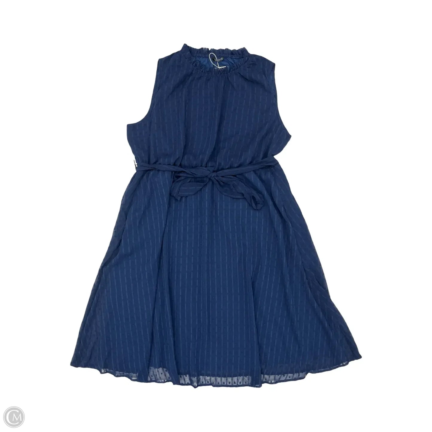 Dress Party Midi By Bloomchic In Blue, Size: 3x