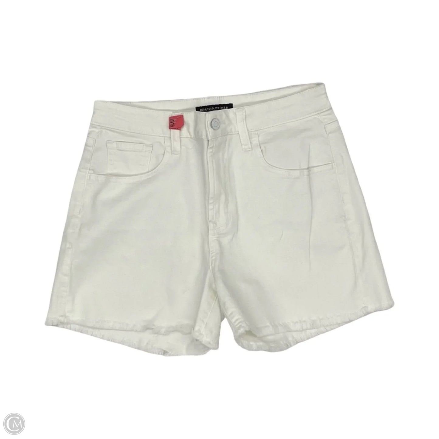 Shorts By Boston Proper In White Denim, Size: 6