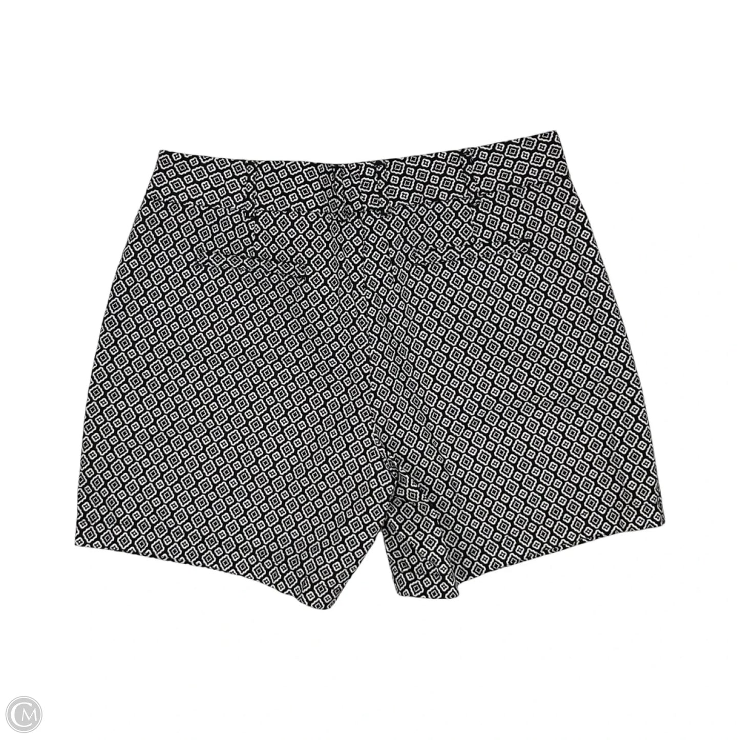 Shorts By Clothes Mentor In Black & White, Size: 10