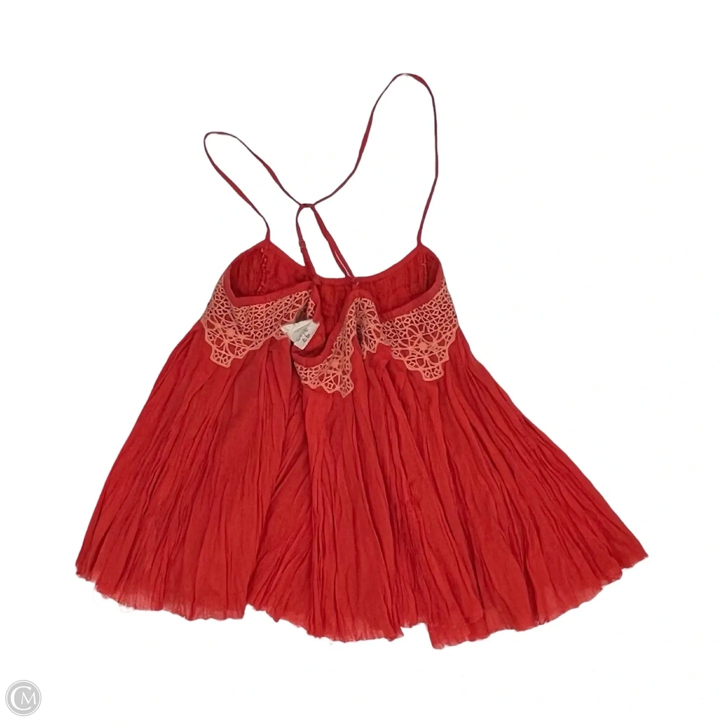 Tank Top By Free People In Red, Size: M