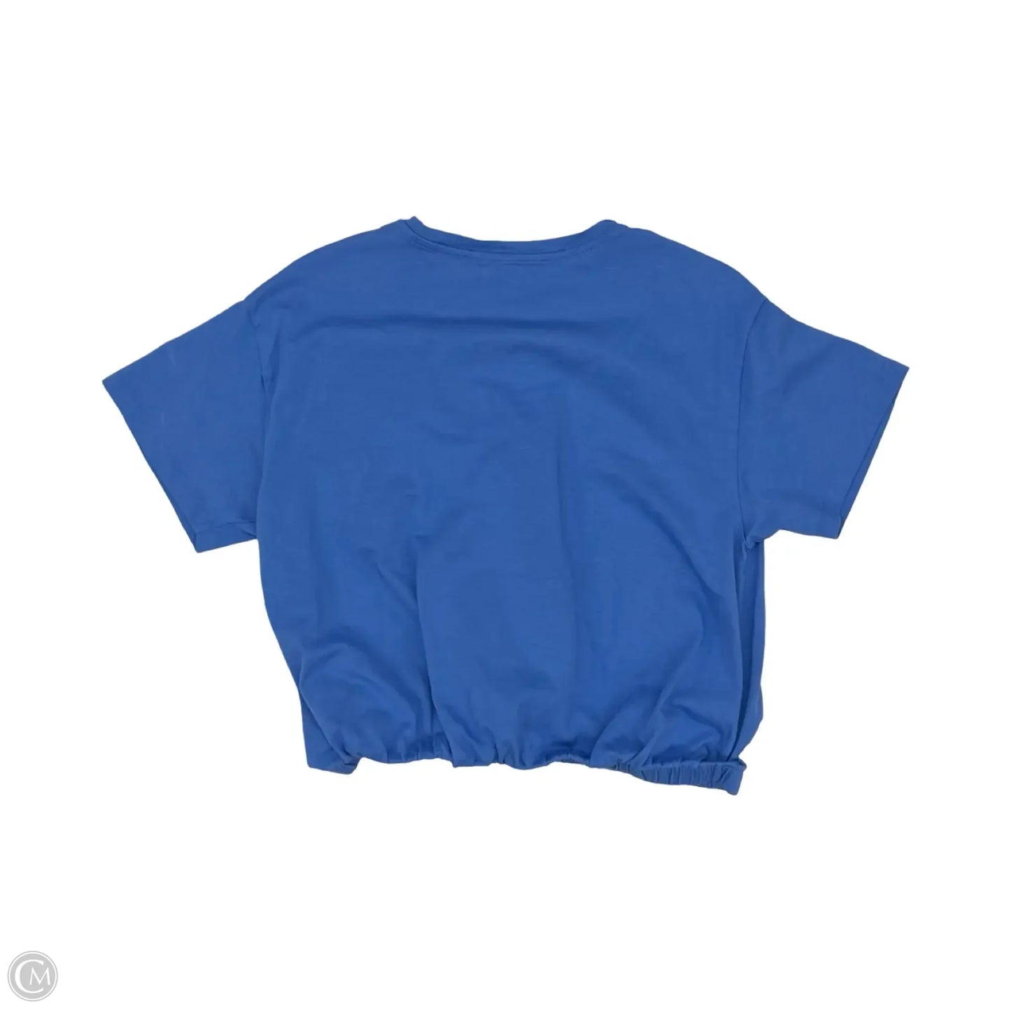 Top Short Sleeve By Loft In Blue, Size: M
