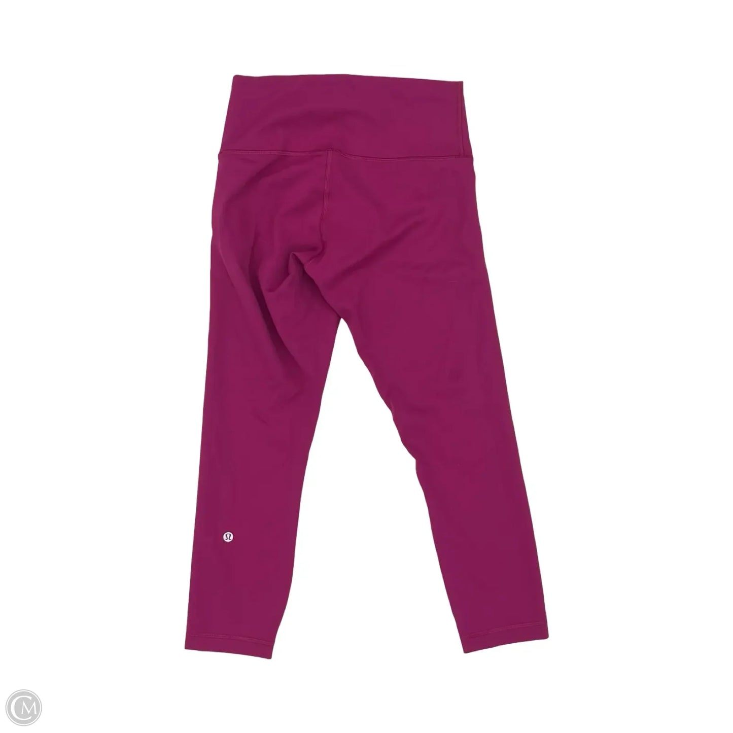 Athletic Leggings Capris By Lululemon In Pink, Size: M