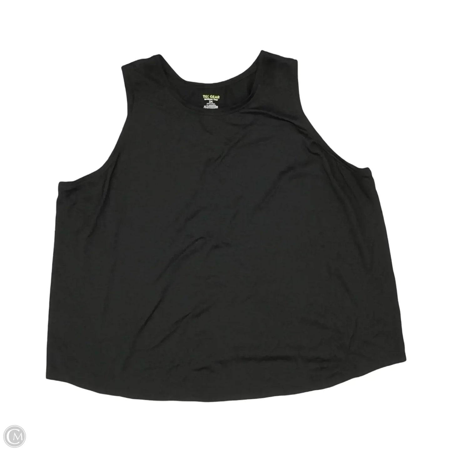 Athletic Tank Top By Tek Gear In Black, Size: 3x