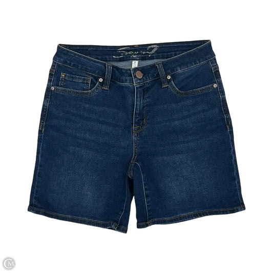 Shorts By Seven 7 In Blue Denim, Size: 6