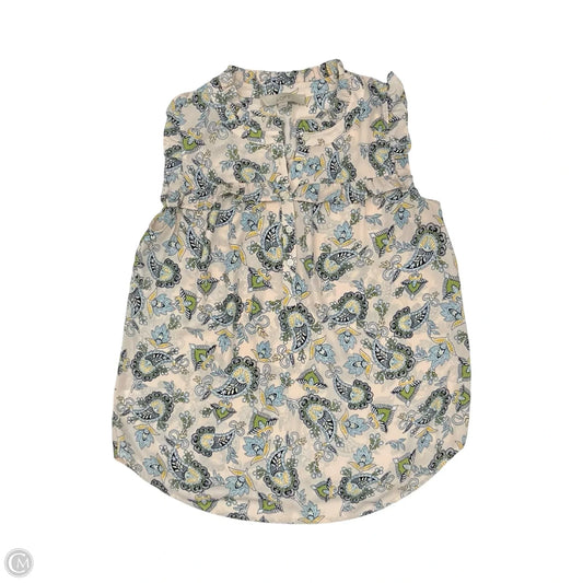 Blouse Sleeveless By Loft In Pink, Size: S