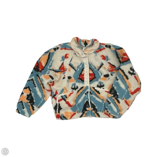Jacket Fleece By Free People In Multi-colored, Size: S