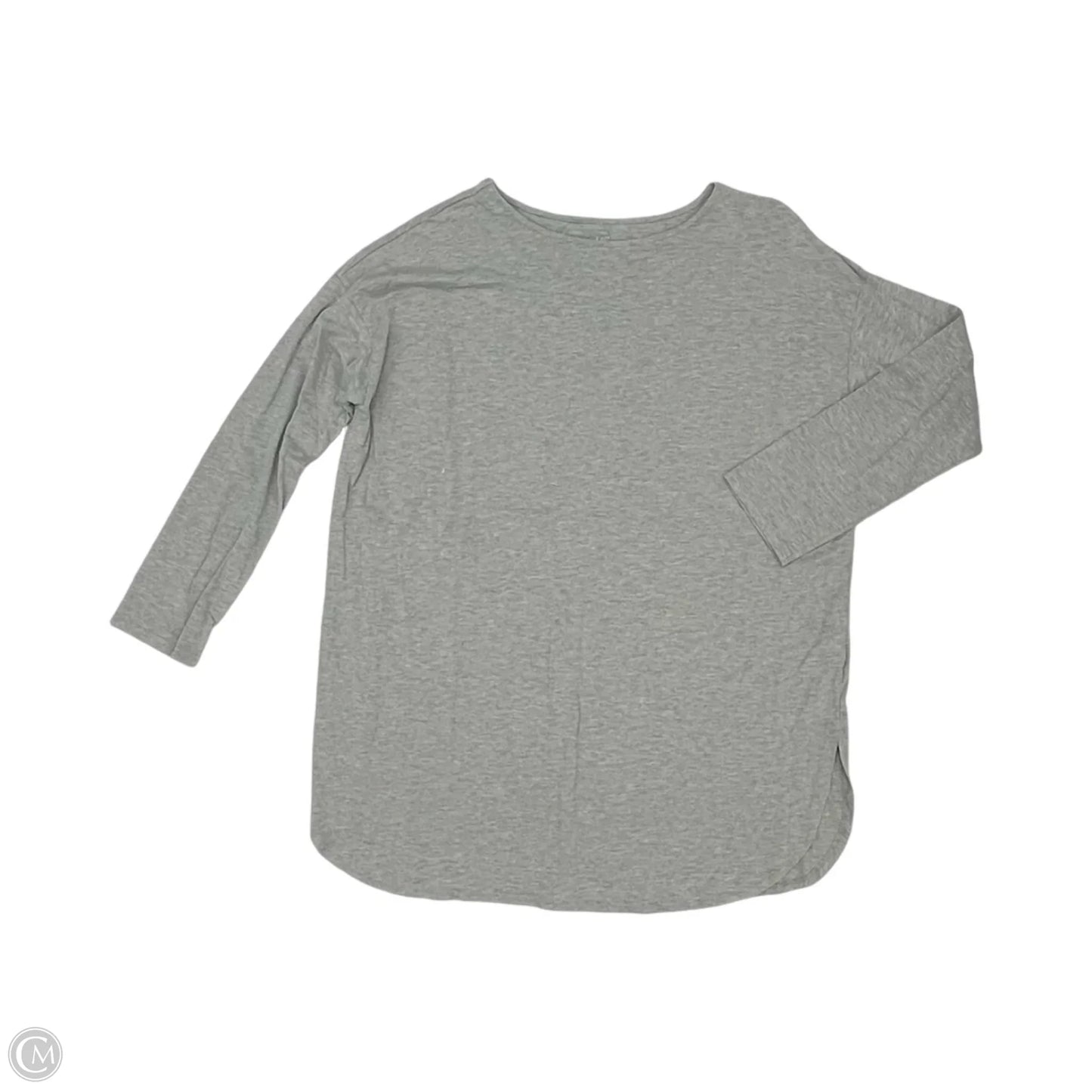 Tunic 3/4 Sleeve By J. Jill In Grey, Size: L