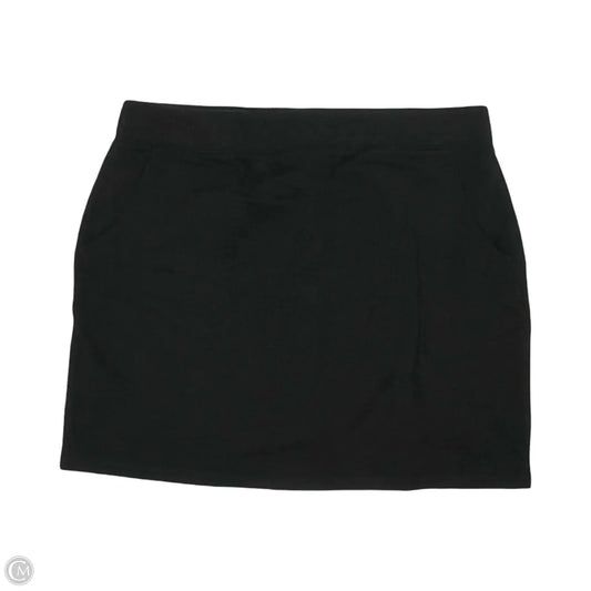 Skort By Belle By Kim Gravel In Black, Size: L