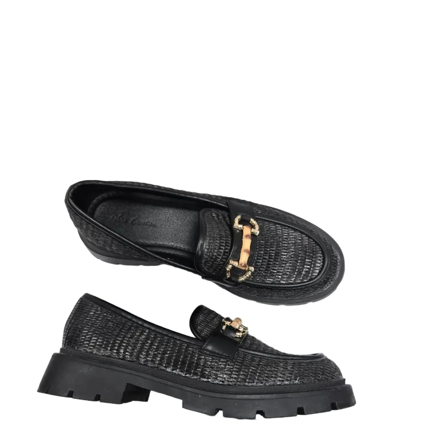 Shoes Flats By Clothes Mentor In Black, Size: 8